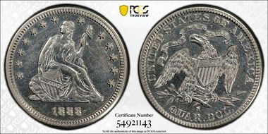 1888-S 25C N1