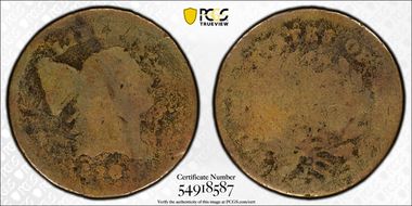 1795 1/2C Lettered Edge N1BN