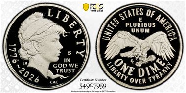 2026-S 10C Emerging Liberty Ag PR69DCAM