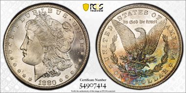 1880 $1 MS65