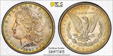 1883 $1 MS64
