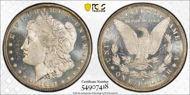 1884-O $1 MS63PL