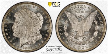 1885-O $1 MS63