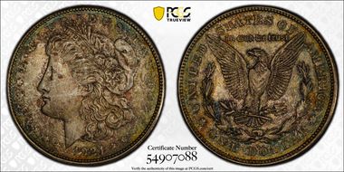 1921-D $1 MS65