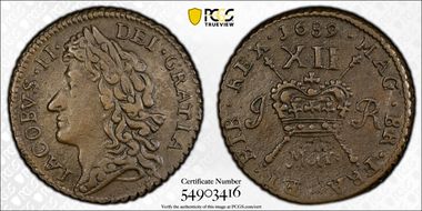 1689 Mar Shil S-6581I Gun Money AU50