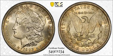 1902-O $1 MS67+