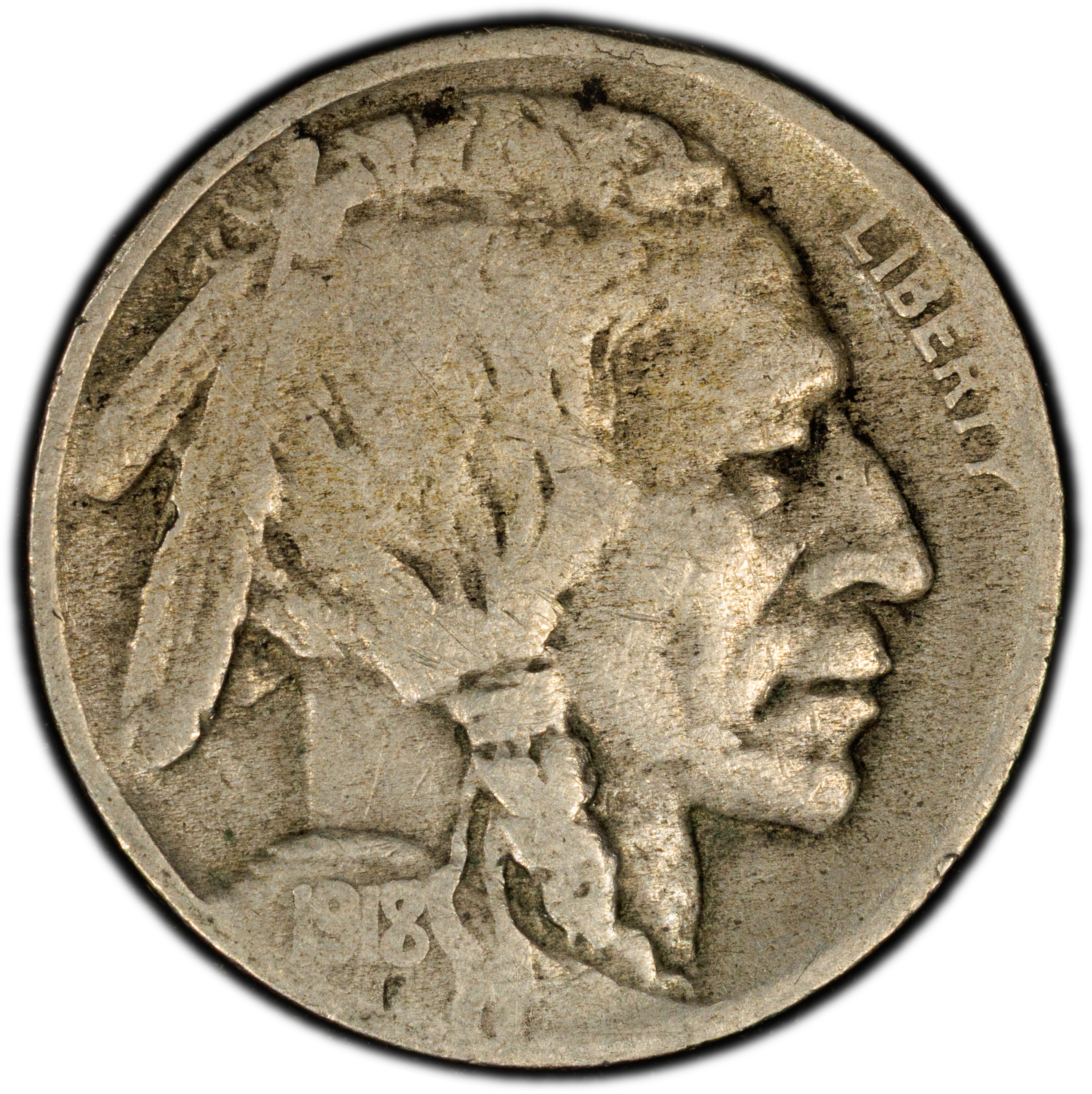 1918/7-D 5c MS
