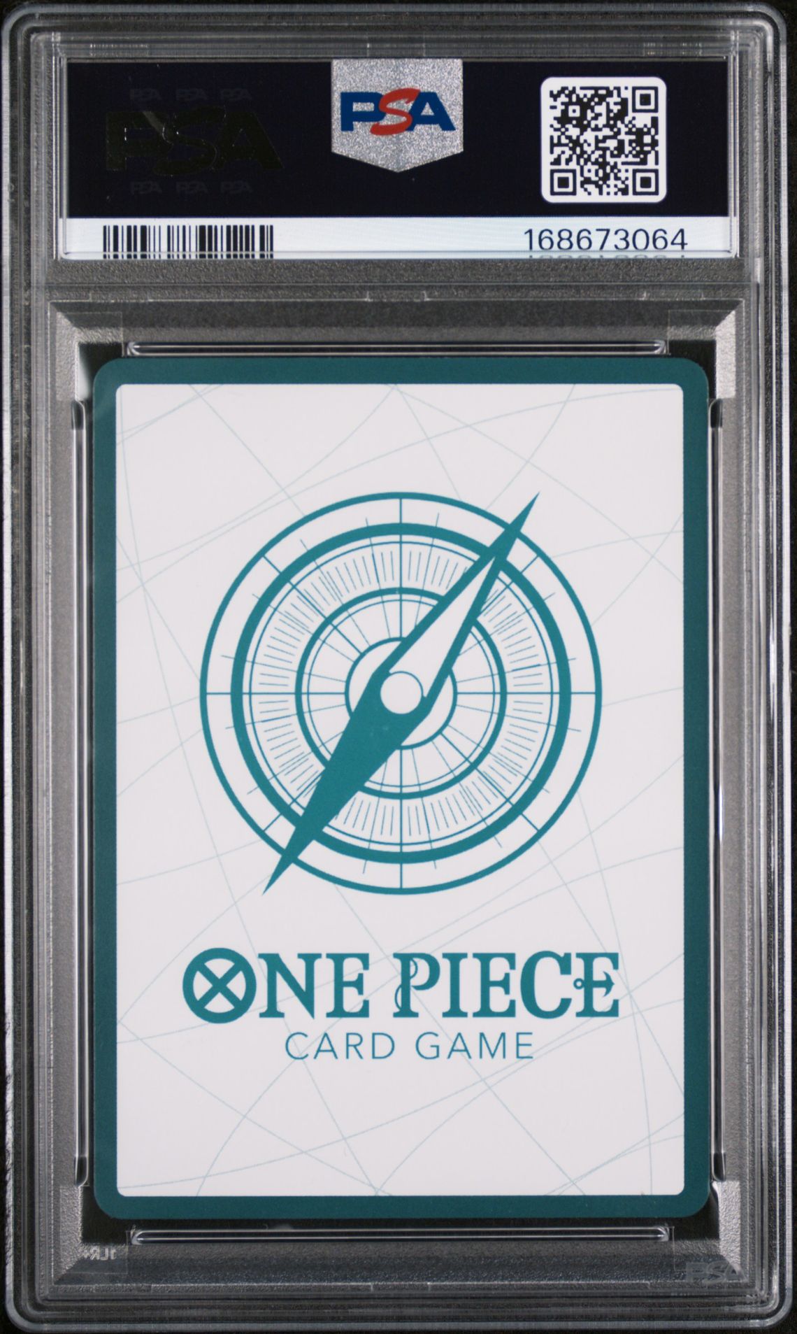 2025 One Piece Prb02-Premium Booster -One Piece Card The Best- Vol.2 Don!! Card (Shanks-Gold) Gem Mt 10 back view - PSA certificate #168673064