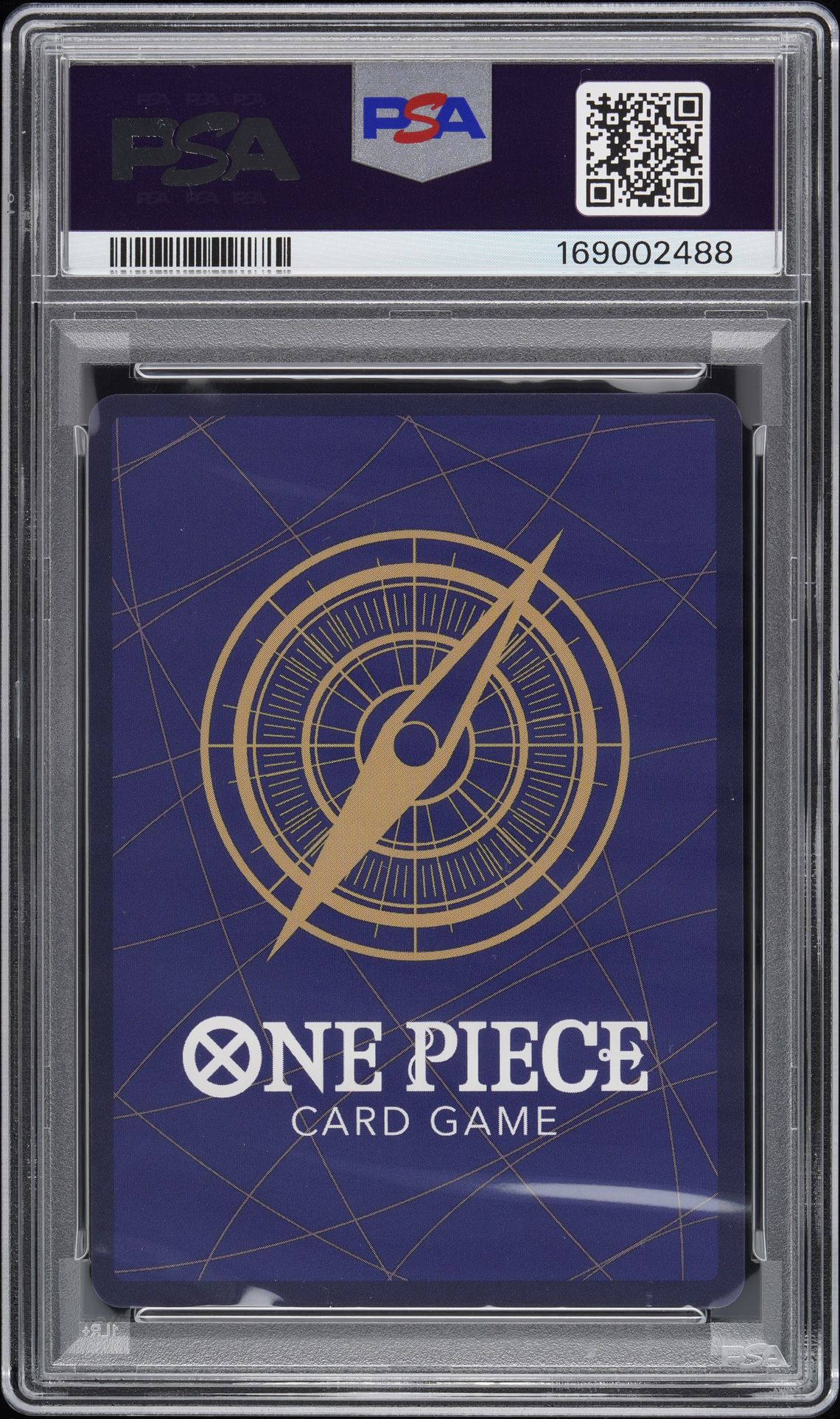 2026 One Piece Promos Yamato #006 (Serialized Top Prize) Gem Mt 10 back view - PSA certificate #169002488