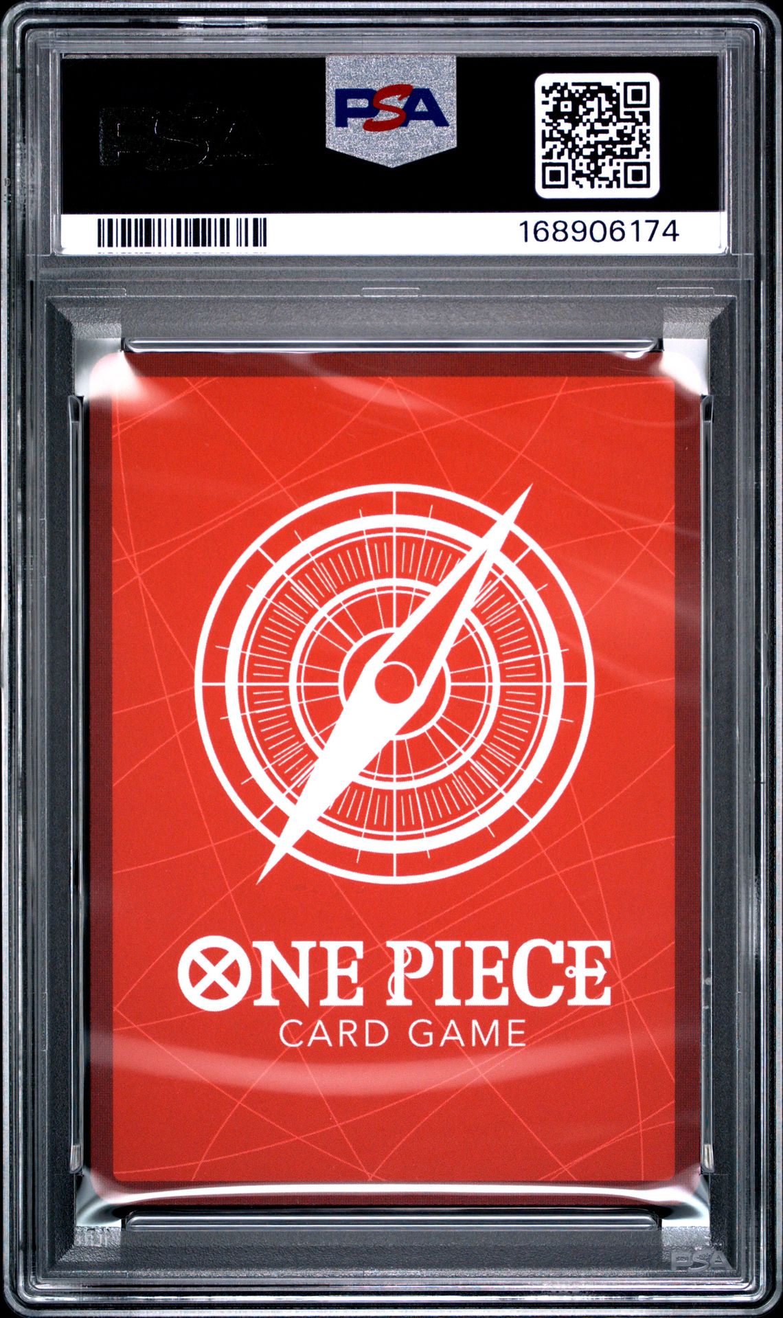 2025 One Piece Starter Deck St21-Ex Gear 5 Monkey D. Luffy #001 Gem Mt 10 back view - PSA certificate #168906174