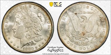 1880-CC $1 MS63