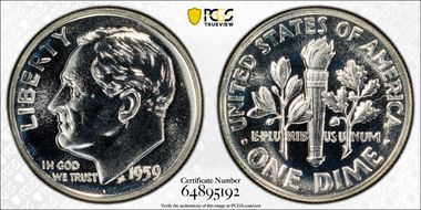 1959 10C PR66