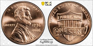 2026 1C 1776-2026 First Strike MS67RD