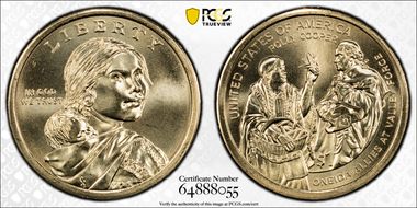 2026-P $1 Native American Position A  First Strike MS67