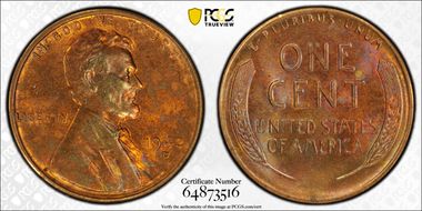 1942-D 1C MS64RB
