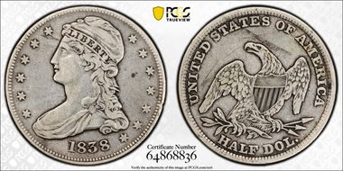 1838 50C VF30