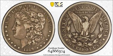 1889-CC $1 VF20