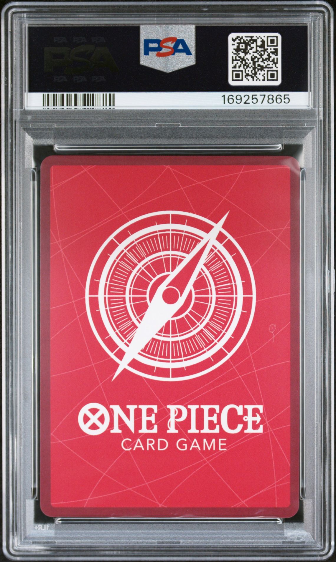2026 ONE PIECE OP15-EB04-ADVENTURE ON KAMI'S ISLAND REBECCA ALTERNATE ART 039 GEM MT 10 back