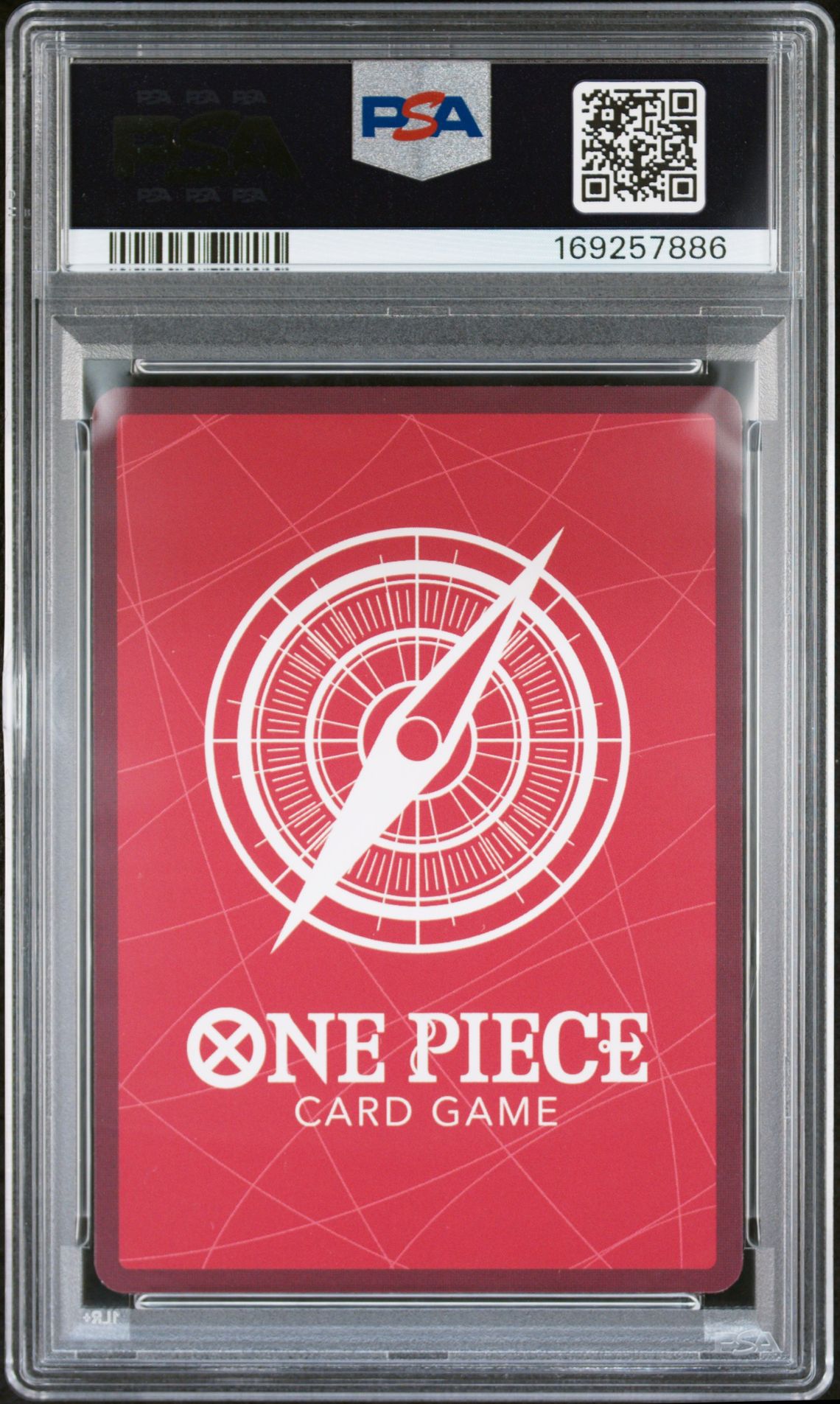 2025 One Piece Op13-Carrying On His Will Monkey D. Luffy #001 Gem Mt 10 back view - PSA certificate #169257886