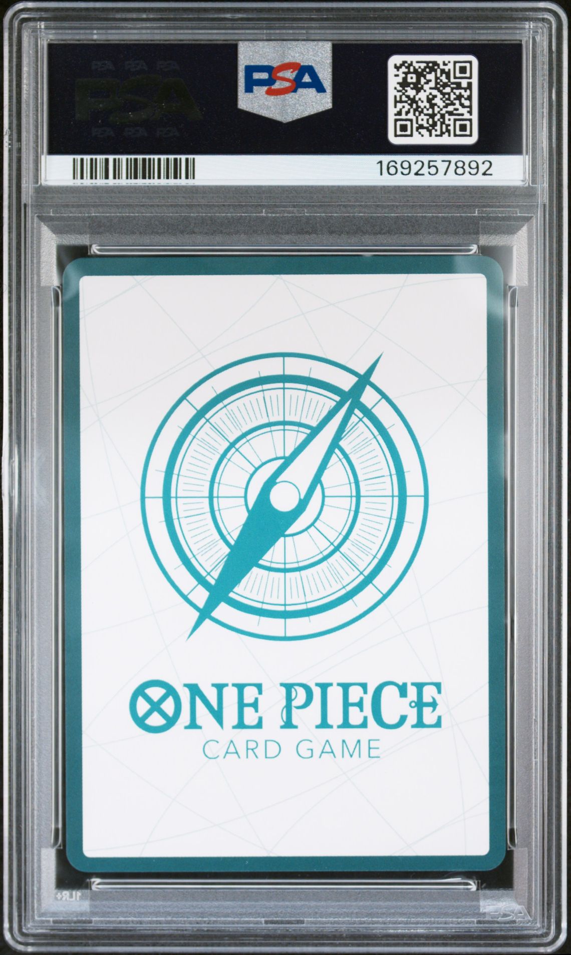 2026 One Piece Op15-Eb04-Adventure On Kami's Island Don!! Card (Alternate Art) Gem Mt 10 back view - PSA certificate #169257892