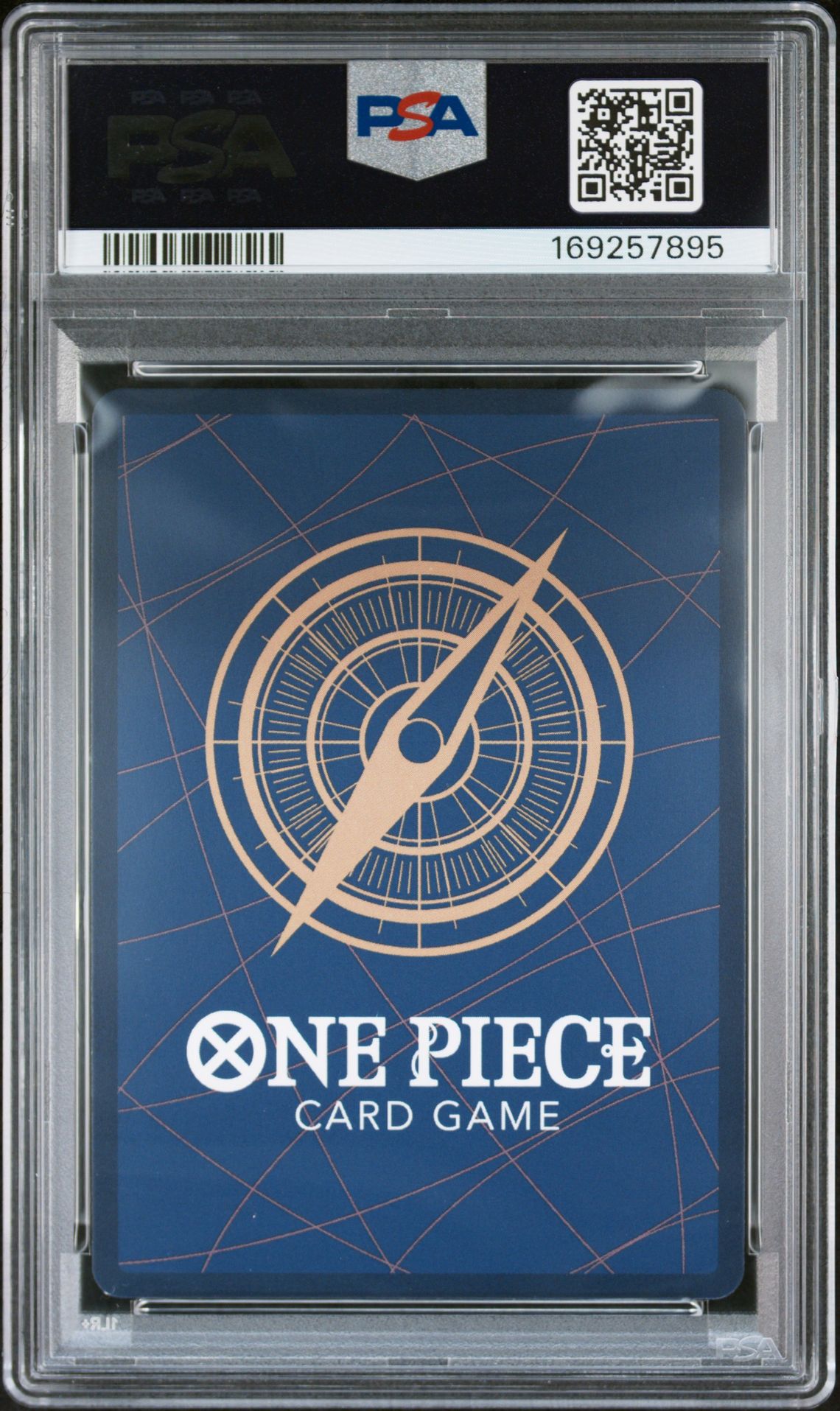 2026 One Piece Op15-Eb04-Adventure On Kami's Island Monkey D. Luffy #119 Gem Mt 10 back view - PSA certificate #169257895