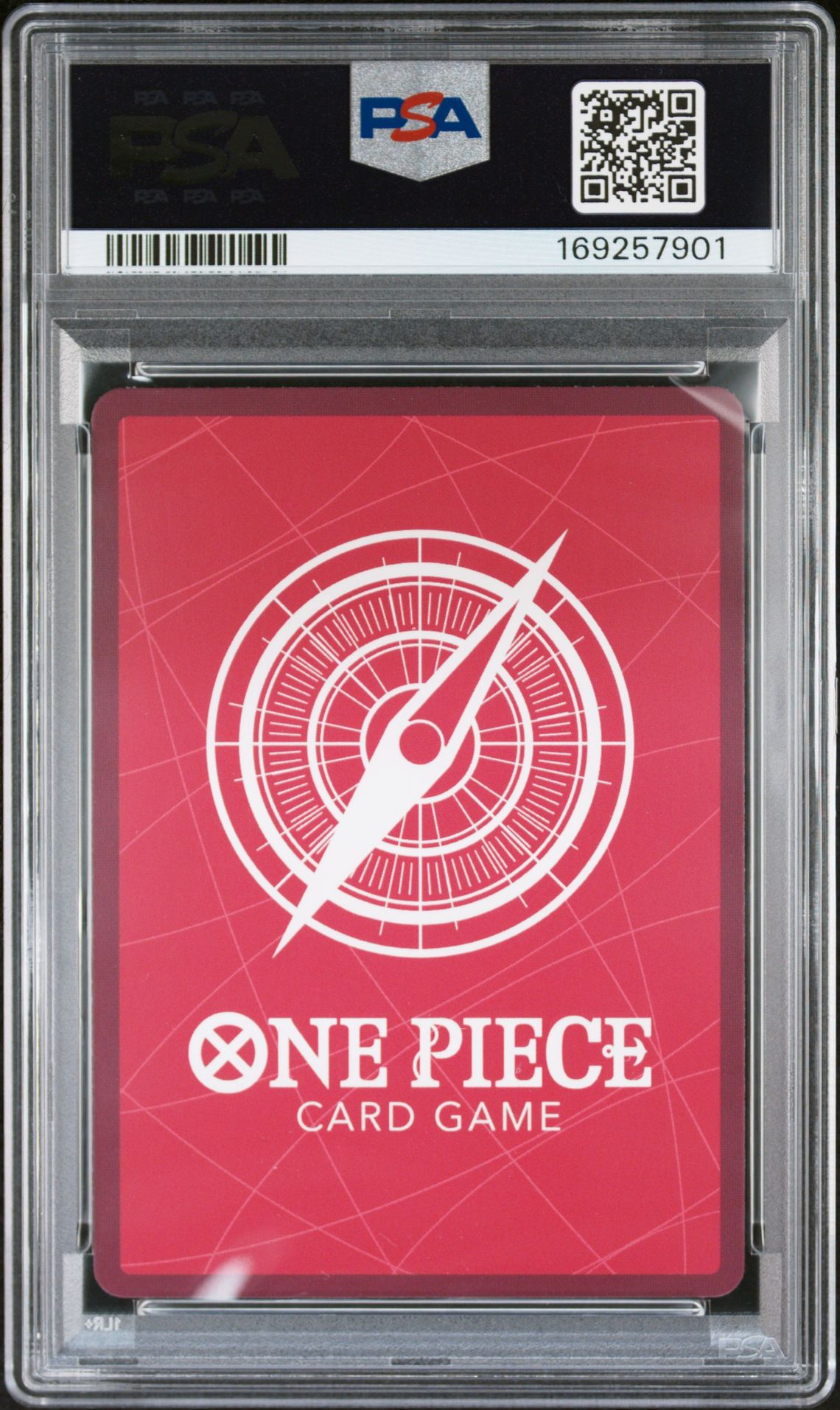 2024 One Piece Op08-Two Legends Tony Tony Chopper #001 (Alternate Art) Gem Mt 10 back view - PSA certificate #169257901