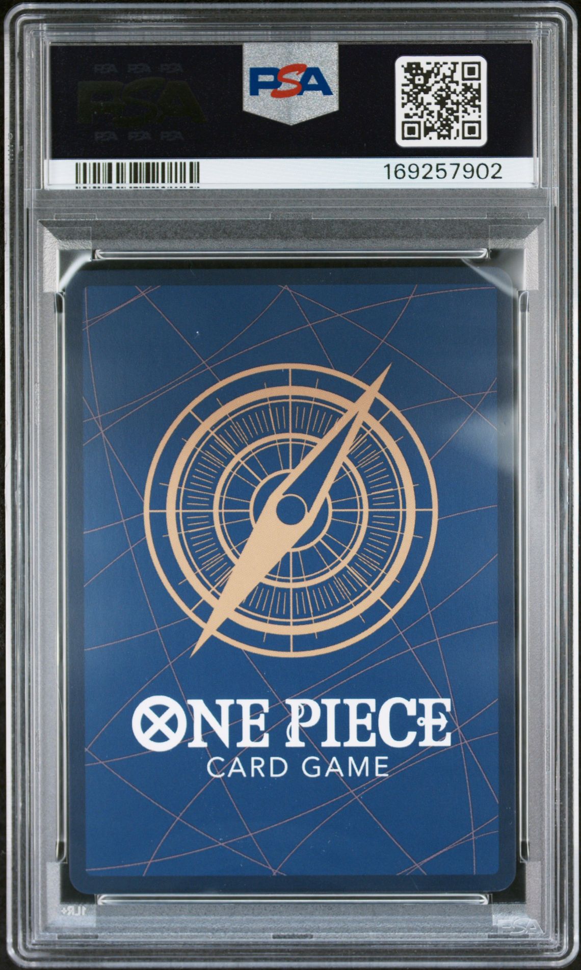 2022 One Piece Op01-Romance Dawn Roronoa Zoro #025 (Alternate Art) Gem Mt 10 back view - PSA certificate #169257902