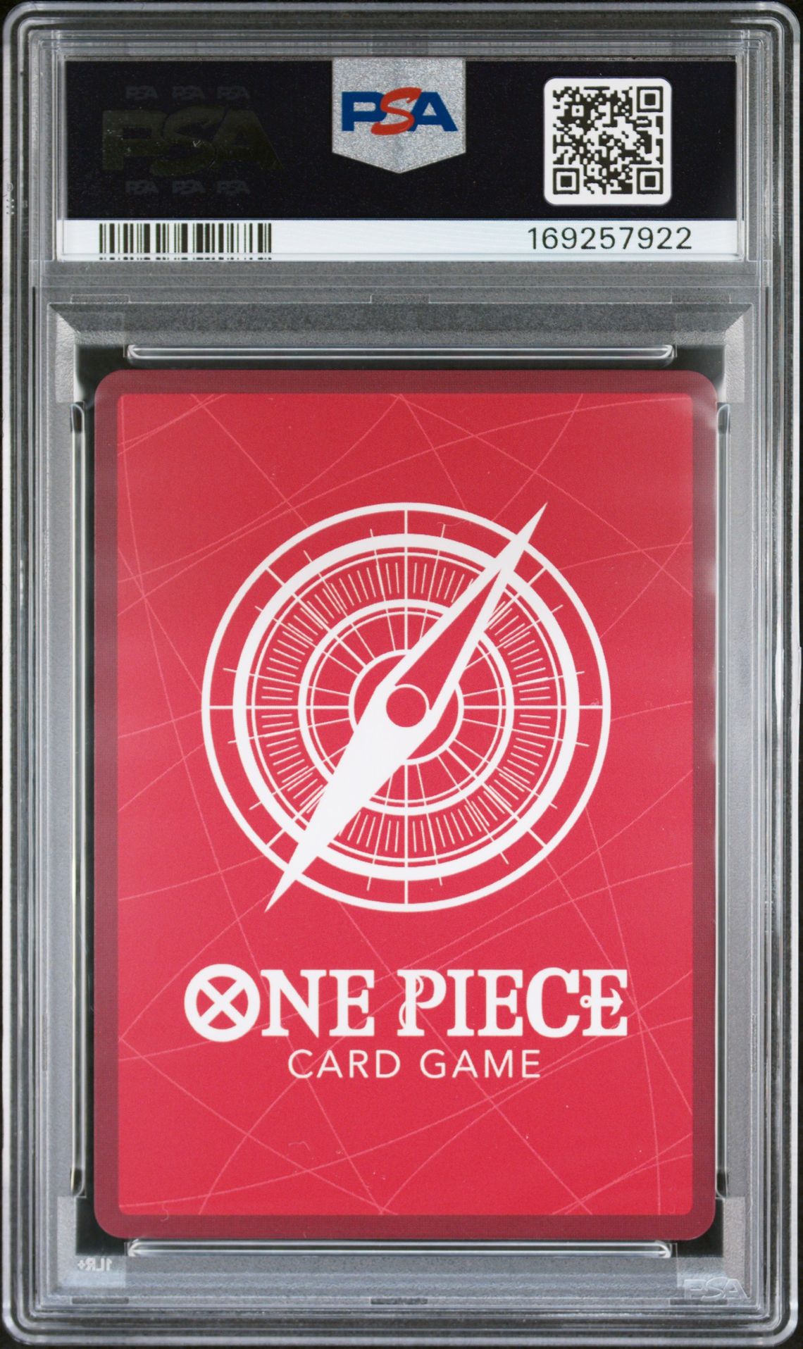 2026 One Piece Op15-Eb04-Adventure On Kami's Island Monkey D. Luffy #098 (Alternate Art) Gem Mt 10 back view - PSA certificate #169257922