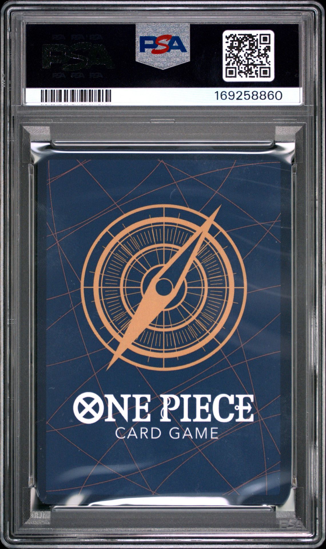 2026 One Piece Op15-Eb04-Adventure On Kami's Island Rebecca #053 (Alternate Art) Gem Mt 10 back view - PSA certificate #169258860