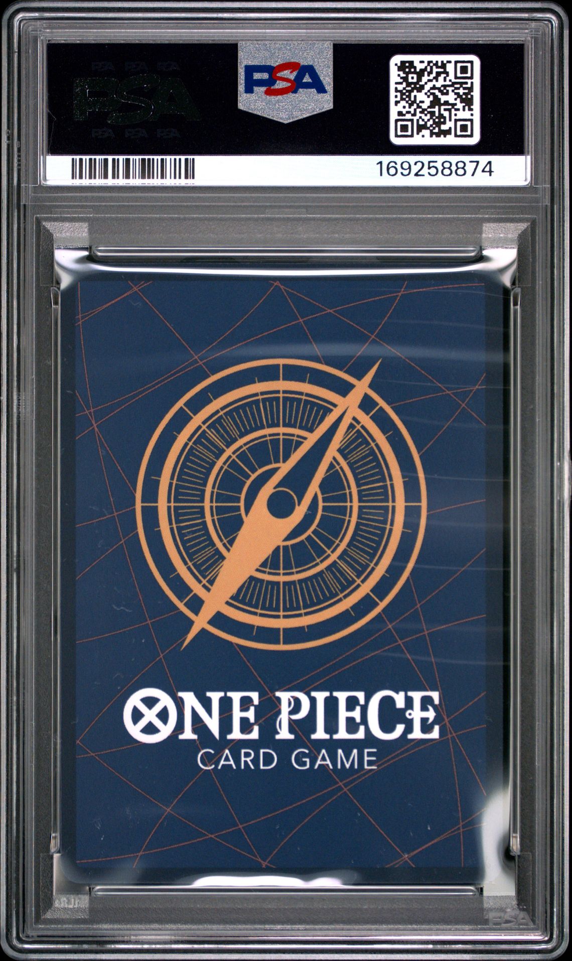 2026 One Piece Op15-Eb04-Adventure On Kami's Island Sabo #105 (Special Alternate Art) Gem Mt 10 back view - PSA certificate #169258874