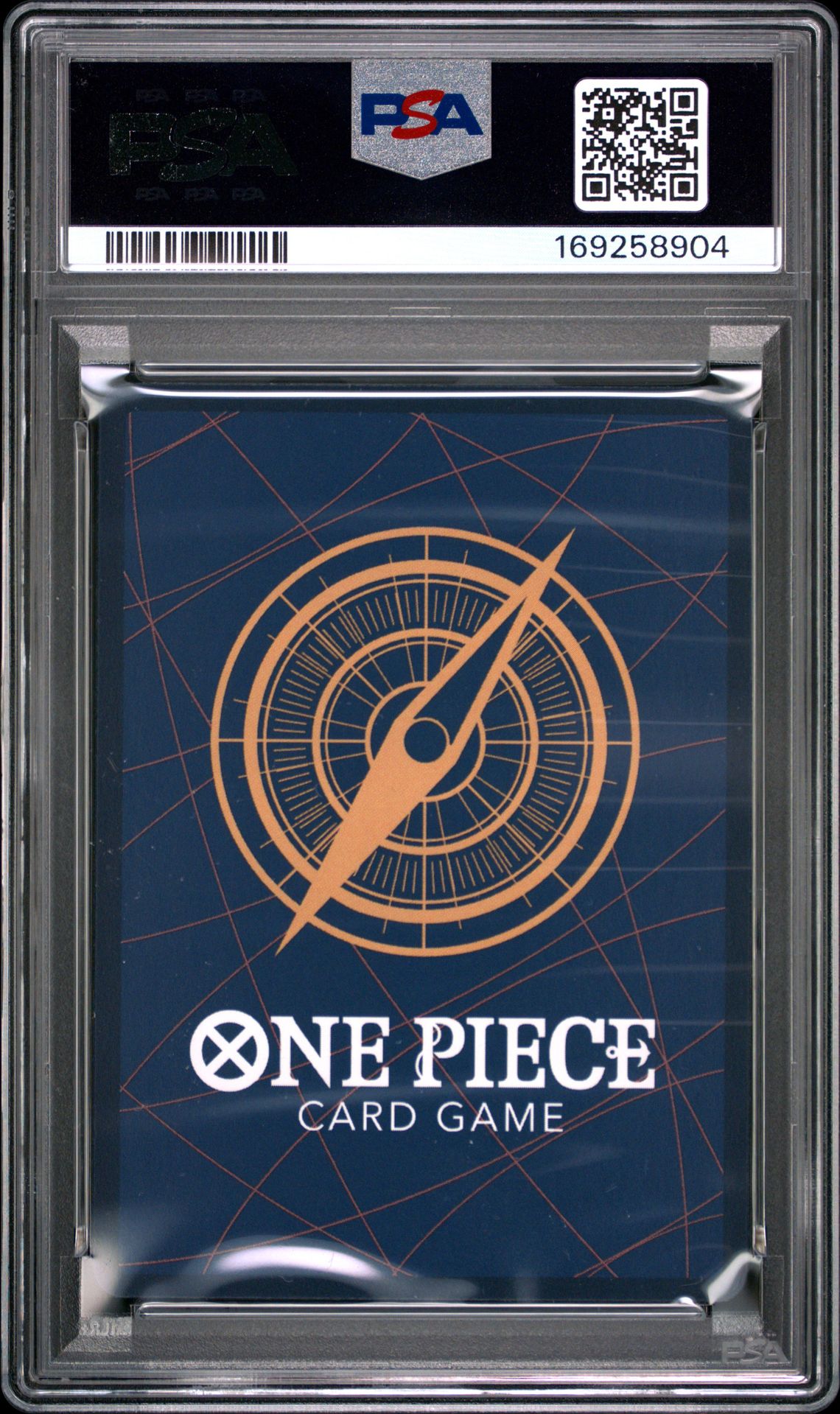 2025 One Piece Op13-Carrying On His Will Portgas D. Ace #119 (Alternate Art) Gem Mt 10 back view - PSA certificate #169258904