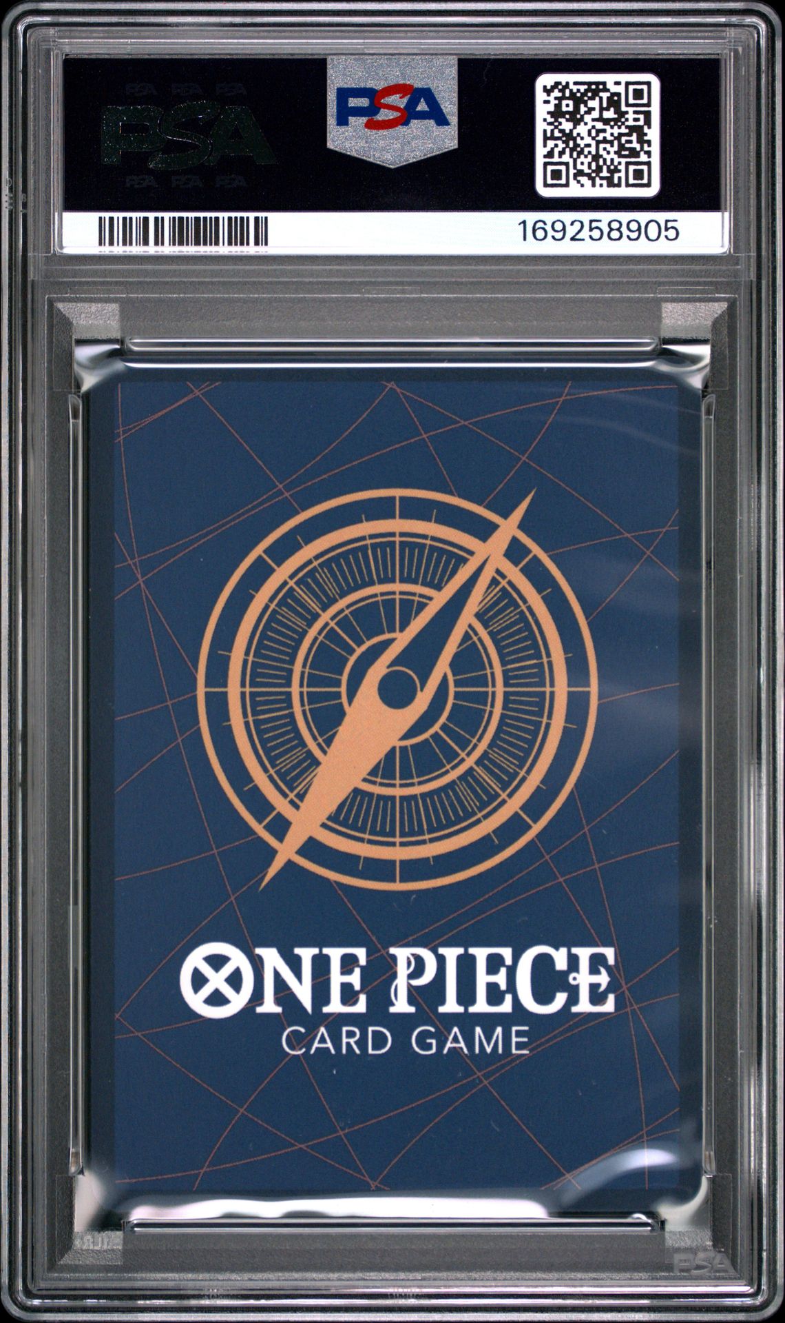 2026 One Piece Op15-Eb04-Adventure On Kami's Island Enel #118 (Alternate Art) Gem Mt 10 back view - PSA certificate #169258905