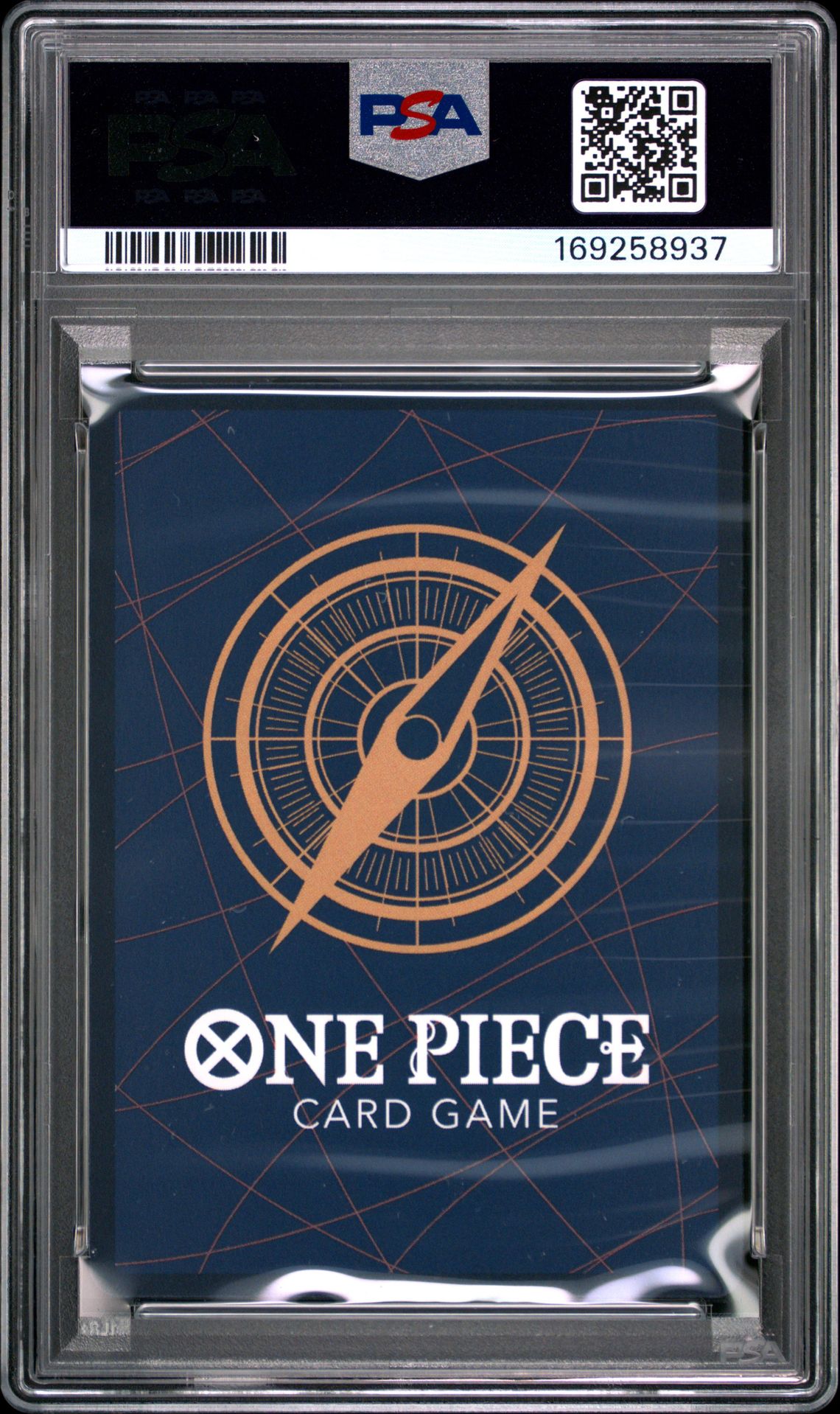 2025 One Piece Prb02-Premium Booster -One Piece Card The Best- Vol.2 Shanks #004 (St16) Gem Mt 10 back view - PSA certificate #169258937