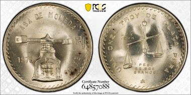 1978-Mo Onza KM-M49b.1 Type 1 MS65