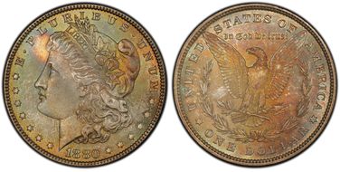 1880 $1 MS66+