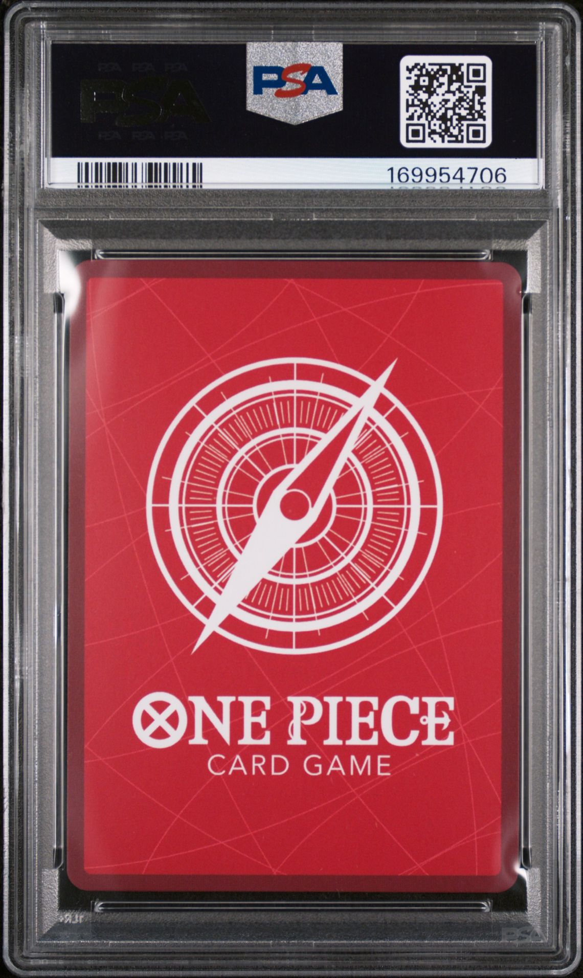 2026 One Piece Op15-Eb04-Adventure On Kami's Island Brook #022 (Alternate Art) Gem Mt 10 back view - PSA certificate #169954706