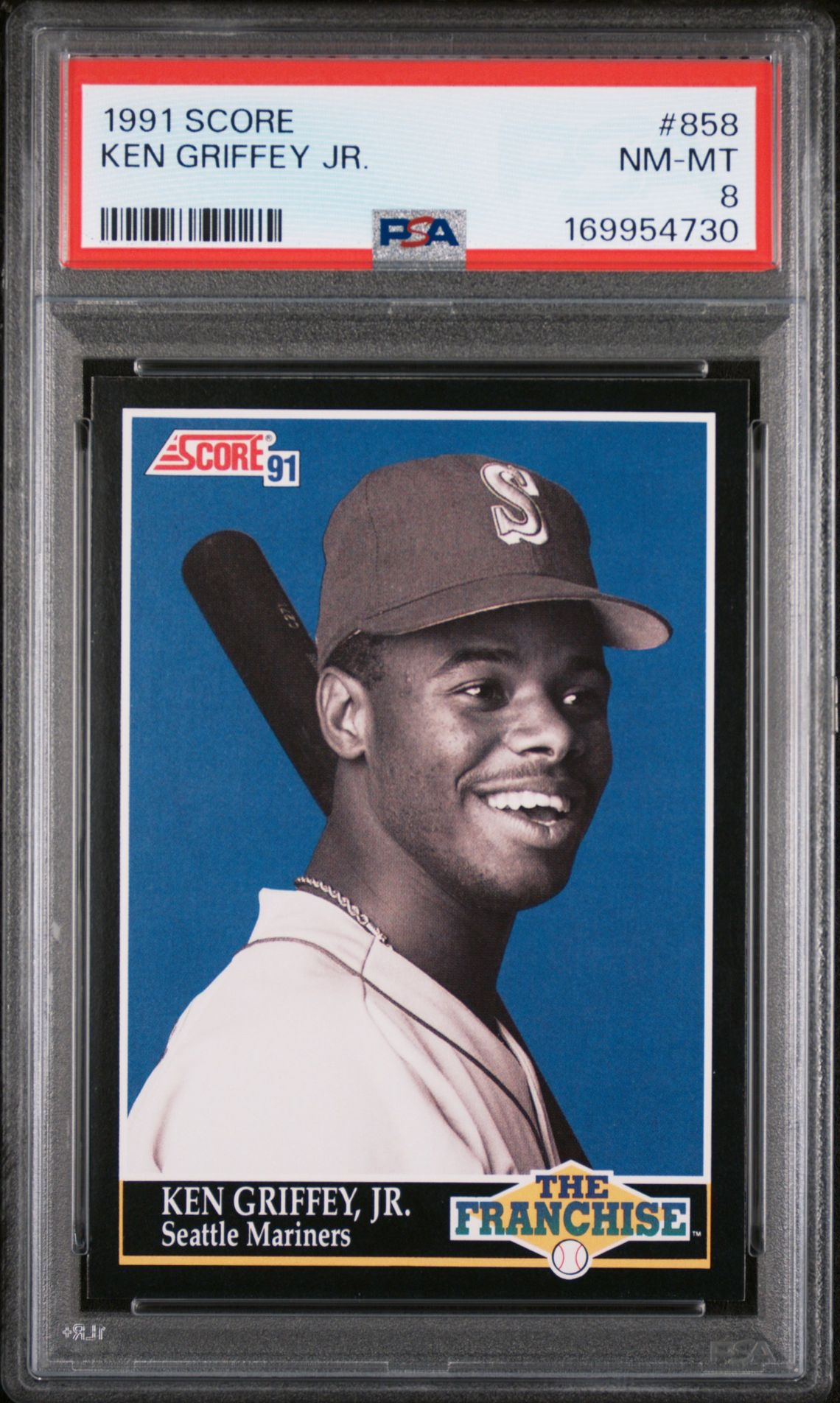 1991 Score Ken Griffey Jr. #858 Nm-Mt 8 front