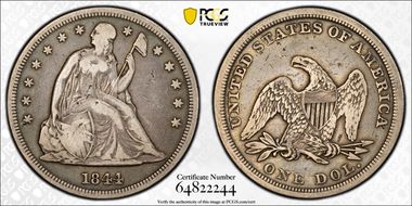 1844 $1 F12