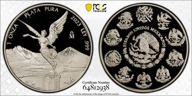 2023-Mo Onza Libertad Ag PR69DCAM