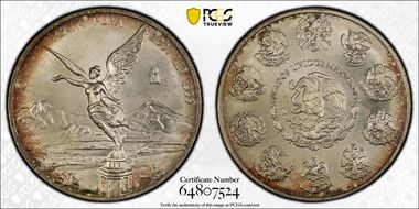 2001-Mo Onza Libertad Ag MS66