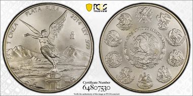 2014-Mo Onza Libertad Ag MS68