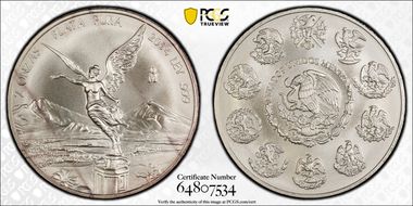 2014-Mo 2 Onza Libertad Ag MS66
