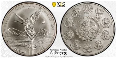 2014-Mo 2 Onza Libertad Ag MS69