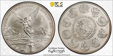 2014-Mo 2 Onza Libertad Ag MS69