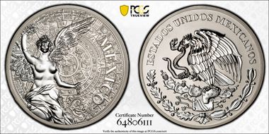2022 Medal Angel of Independence 2oz Ag Rev PR PR70