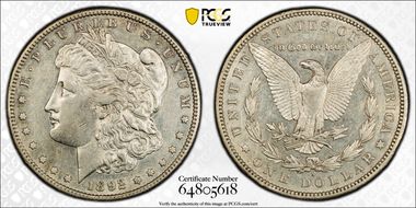 1892-S $1 AU50