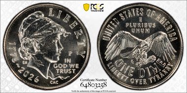 2026-P 10C Emerging Liberty First Strike MS66