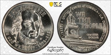 2026-D 25C U.S. Constitution First Strike MS67