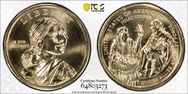 2026-D $1 Native American Position A  First Strike MS66