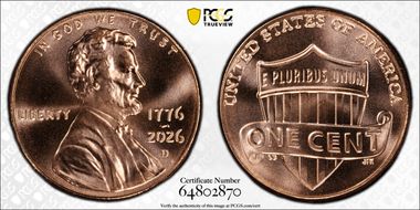 2026-D 1C 1776-2026 First Strike MS69RD